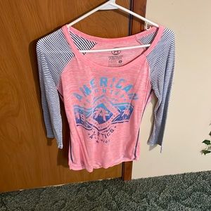 American Fighter Pink Athletic Shirt